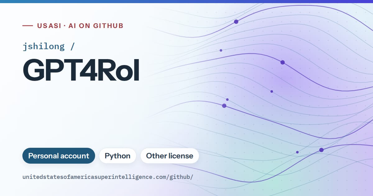 Generated sky blue flowing-wave artwork for jshilong/GPT4RoI, labeled USASI · AI on GitHub, with Personal account · Python · Other license.