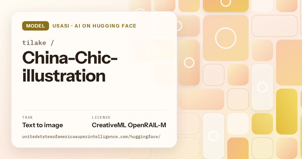 Generated gold tile-mosaic artwork for the model tilake/China-Chic-illustration, labeled USASI · AI on Hugging Face, with Task: Text to image · License: CreativeML OpenRAIL-M.