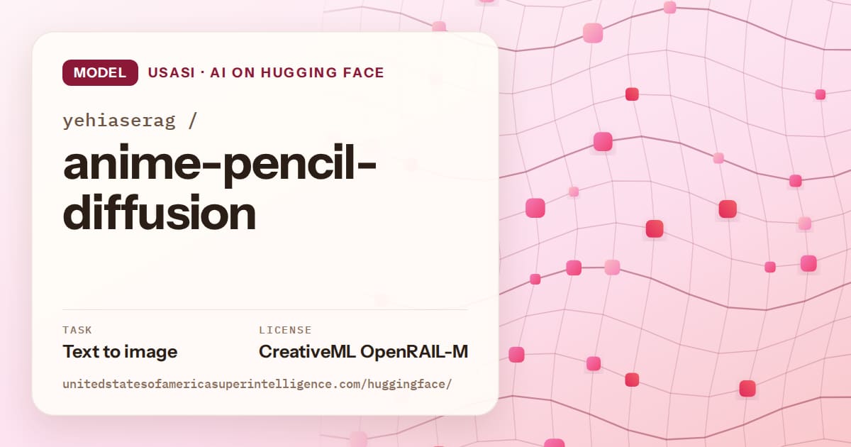 Generated rose wave-lattice artwork for the model yehiaserag/anime-pencil-diffusion, labeled USASI · AI on Hugging Face, with Task: Text to image · License: CreativeML OpenRAIL-M.