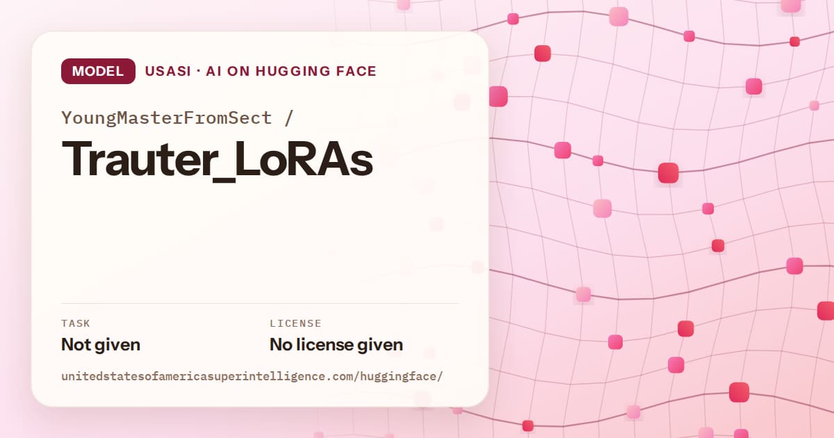 Generated rose wave-lattice artwork for the model YoungMasterFromSect/Trauter_LoRAs, labeled USASI · AI on Hugging Face, with Task: Not given · License: No license given.